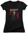 Friday the 13th Juniors V Neck Shirt Death Curse Black T-Shirt