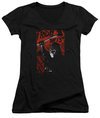 Friday the 13th Juniors V Neck Shirt Jason Lives Black T-Shirt