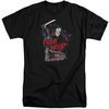 Friday the 13th Shirt Jason Attacks Cabin Tall Black T-Shirt