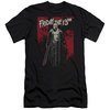 Friday the 13th Slim Fit Shirt Death Curse Black T-Shirt