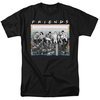 Friends TV Show Lunch Break Adult T-shirt - Black