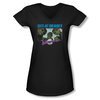 Galaxy Quest Shirt Juniors V Neck Cute But Deadly Does Black Tee T-Shirt