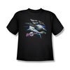 Galaxy Quest Shirt Kids Never Surrender Black Youth Tee T-Shirt