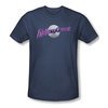 Galaxy Quest Shirt Logo Adult Heather Navy Tee T-Shirt