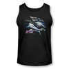 Galaxy Quest Tank Top Never Surrender Black Tanktop