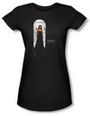 Ghost Whisperer Juniors Shirt Doorway Black T-Shirt