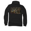 Gladiator Hoodie Sweatshirt Unleash Hell Black Adult Hoody Sweat Shirt