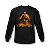 Gladiator Shirt My Name Is Long Sleeve Black Tee T-Shirt