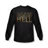 Gladiator Shirt Unleash Hell Long Sleeve Black Tee T-Shirt