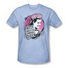 Grease Shirt Carnival Queen Adult Heather Light Blue Tee T-Shirt