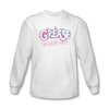 Grease Shirt Grease Is The Word Long Sleeve White Tee T-Shirt