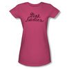 Grease Shirt Juniors Pink Ladies Logo Hot Pink Tee T-Shirt