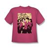 Grease Shirt Kids Pink Ladies Hot Pink Youth Tee T-Shirt