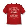 Grease Shirt Kids Rydell High Red Youth Tee T-Shirt