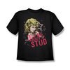 Grease Shirt Kids Tell Me About It Stud Black Youth Tee T-Shirt