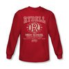 Grease Shirt Rydell High Long Sleeve Red Tee T-Shirt