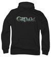 Grimm Hoodie Sweatshirt Bloody Logo Black Adult Hoody Sweat Shirt