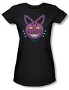 Grimm Shirt Juniors Retchid Kat Black Tee T-Shirt