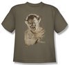 Grimm Shirt Kids Murcielago Sketch Safari Green Youth Tee T-Shirt