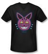 Grimm Shirt Slim Fit V Neck Retchid Kat Black Tee T-Shirt