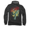 Gumby Hoodie Bendable Charcoal Sweatshirt Hoody