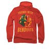 Gumby Hoodie Bendefits Red Sweatshirt Hoody