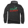 Gumby Hoodie Logo Charcoal Sweatshirt Hoody