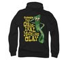 Gumby Hoodie Modeling Clay Black Sweatshirt Hoody