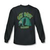 Gumby Shirt Get Bent Long Sleeve Charcoal Tee T-Shirt