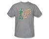 Gumby Shirt Gums Up Silver T-Shirt