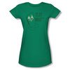 Gumby Shirt Juniors Clay What Kelly Green T-Shirt