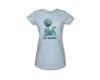 Gumby Shirt Juniors Go Green Light Blue T-Shirt