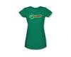 Gumby Shirt Juniors Logo Kelly Green T-Shirt