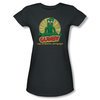 Gumby Shirt Juniors Optimist Charcoal T-Shirt