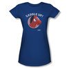 Gumby Shirt Juniors Saddle Up Royal Blue T-Shirt