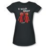 Gumby Shirt Juniors You Mad Charcoal T-Shirt