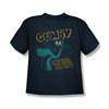 Gumby Shirt Kids Bend There Navy T-Shirt