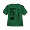 Gumby Shirt Kids Cool Kelly Green T-Shirt