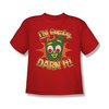 Gumby Shirt Kids Darn It Red T-Shirt