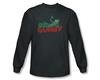 Gumby Shirt Logo Long Sleeve Charcoal Tee T-Shirt