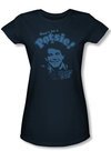 Happy Days Juniors Shirt Don&#039;t be a Potsie Navy Tee Shirt