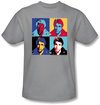 Happy Days Kids T-shirt - Fonz Pop Youth Silver Gray Tee Shirt