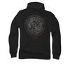 Hellboy II The Golden Army Hoodie Sweatshirt Bprd Stone Black Adult Hoody Sweat Shirt