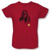 Hellboy II The Golden Army Ladies T-shirt Splatter Gun Red Tee Shirt