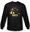 Hellboy II The Golden Army T-shirt Poster Art Black Long Sleeve Shirt