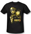 Hellboy II The Golden Army T-shirt Ungodly Creatures Black Slim Fit