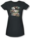 Hobbit Juniors Shirt Movie Unexpected Journey Loyalty Honour Charcoal