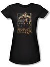 Hobbit Juniors Shirt Movie Unexpected Journey Loyalty Three Black Tee