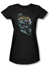 Hobbit Juniors Shirt Unexpected Journey Loyalty Dwarves Black Tee