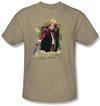 Hobbit Kids Shirt Movie Unexpected Journey Bilbo Baggins Sand T-shirt